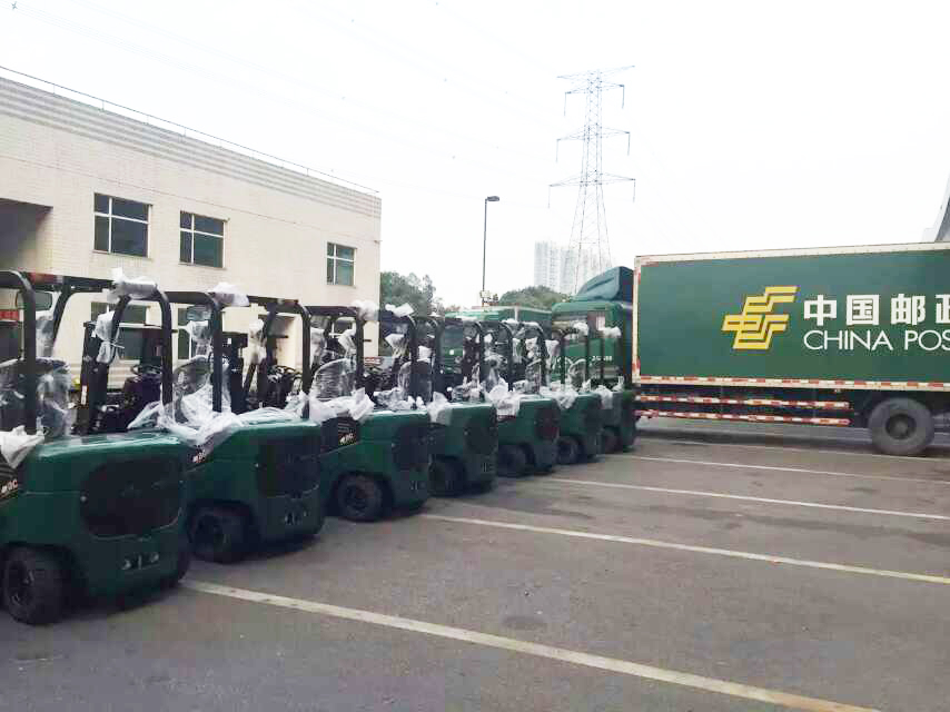 中國郵政采購杭州叉車案例 中國郵政采購杭州叉車案例